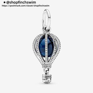 Pandora Blue Hot Air Balloon Travel Charm